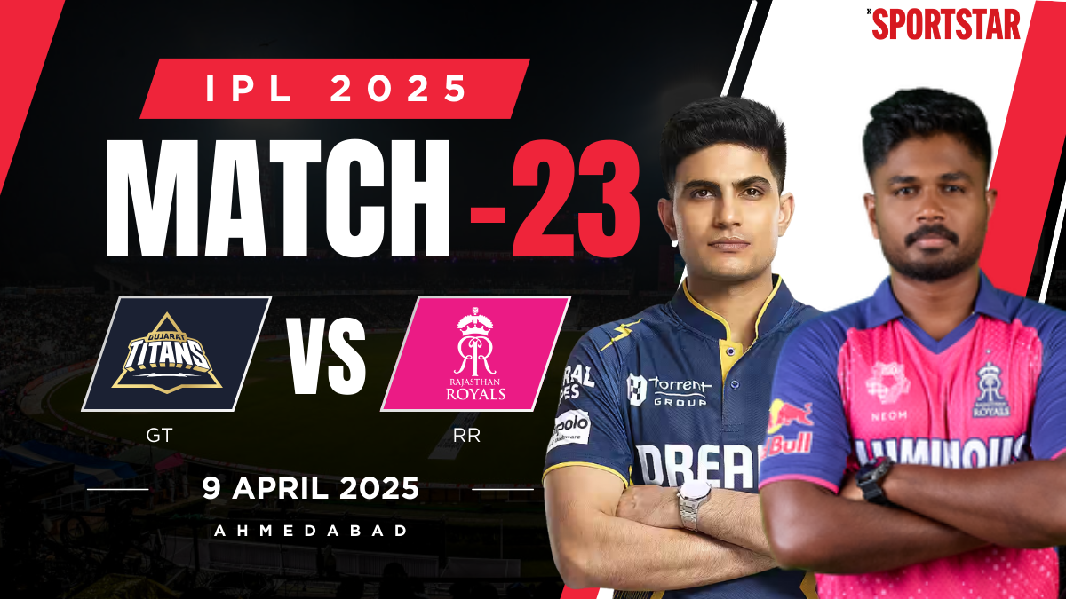 GT vs RR live score, IPL 2025: Streaming info; Gujarat Titans hosts Rajasthan Royals 1 1744198610 IPL20Blog