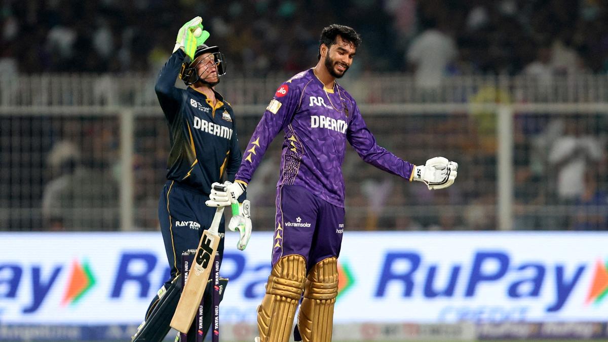 2025 04 21T174054Z 1084722190 UP1EL4L1BKQKM RTRMADP 3 CRICKET IPL KKR GT