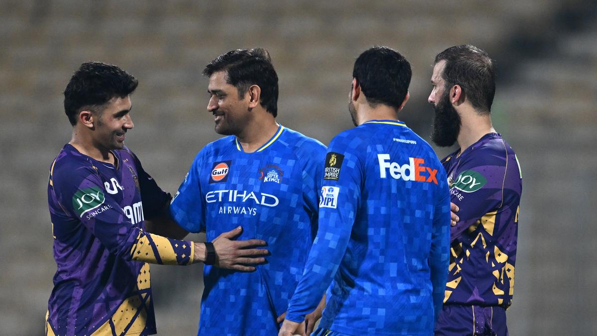 CSK vs KKR Dream11 prediction, IPL 2025: Chennai Super Kings v Kolkata Knight Riders predicted playing XI, Impact Player picks, full squads 1 MS20DHONI20GURBAZ20MOEEN20ALI20CSK20VS20KKR20IPL20CRICKET20MATCH