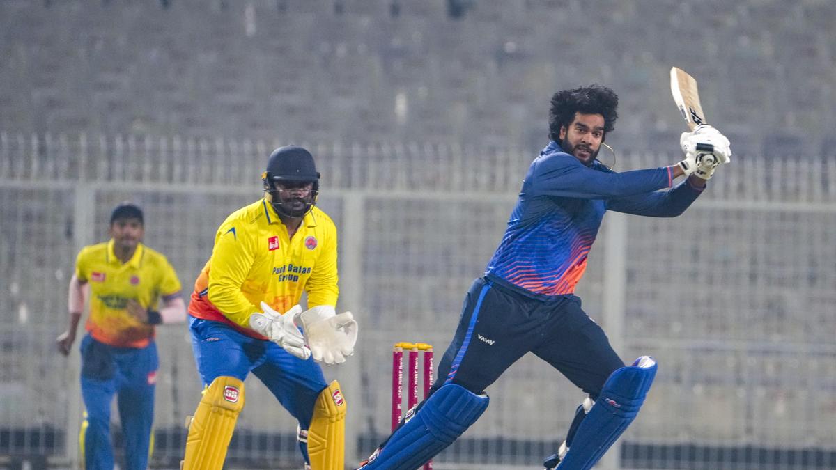 Venkatesh Iyer smashes 70 off 43 balls on IPL 2026 auction day 1 PTI12 04 2025 000469A