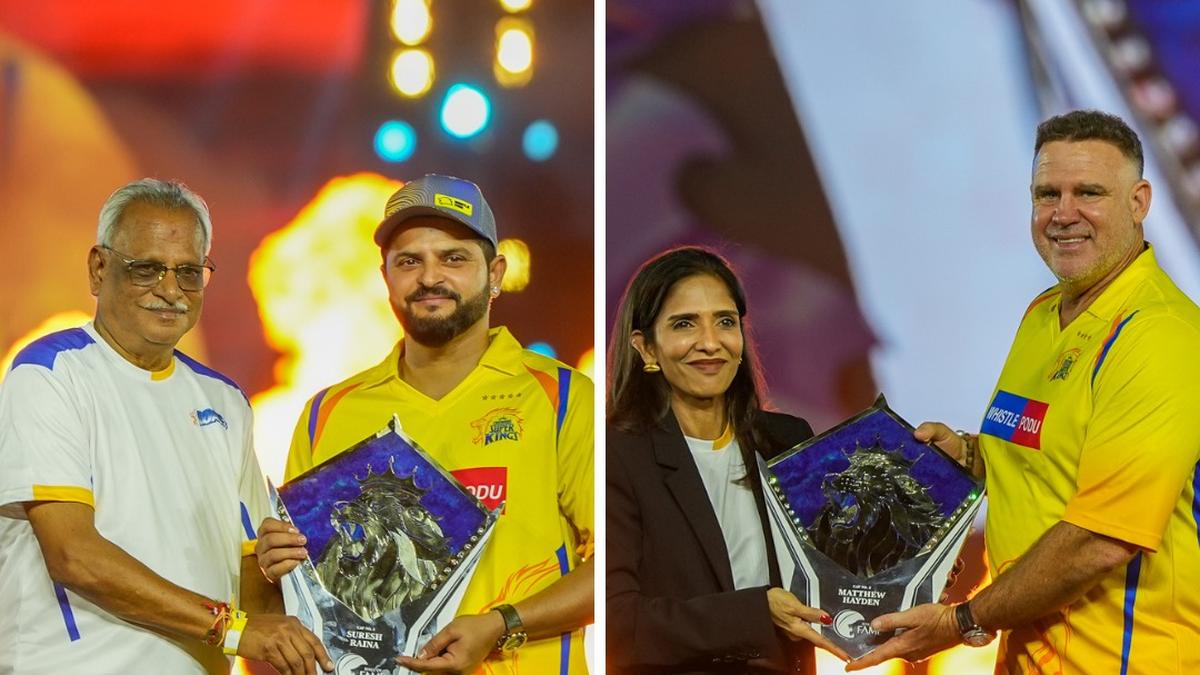 Chennai Super Kings unveils its Hall of Fame; Hayden, Raina announced as first inductees 1 d5f4b8f3 e4f9 4415 a266 655829e27279